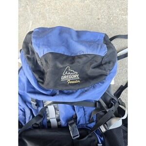 Gregory G-Pack Blue Black Internal‎ Frame Technical Hiking Backpack Lightweight